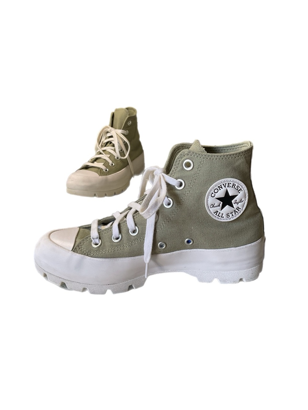 Converse Chuck Taylor A.S. Women 7.5 Lugged HiTop “Light Field Surplus” 571114C